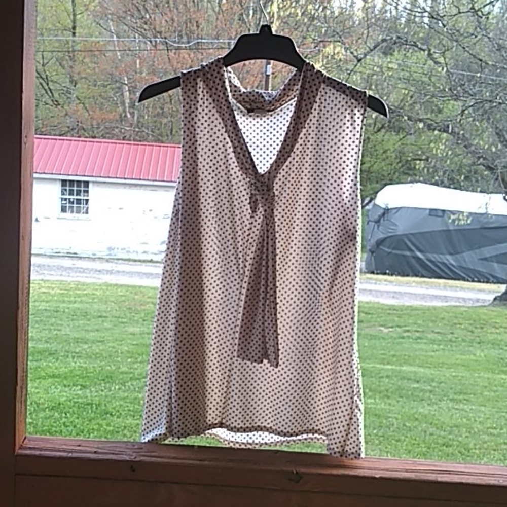 Polka dot top